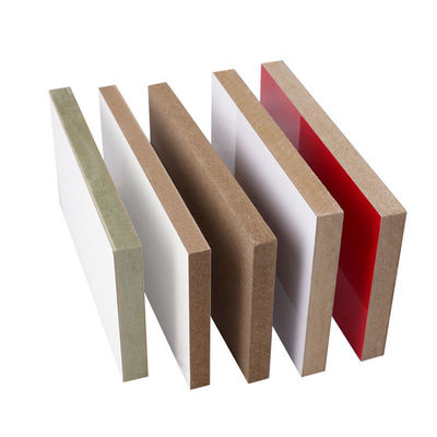 防水 白木 粒色 メラミン 層状 MDF 板 家具用