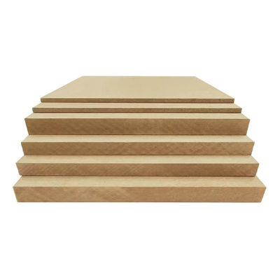 木繊維 2mm 3mm 5mm 6mm 12mm 15mm 16mm 18mm 20mm 21mm 厚さ メラミンのMDF 平 MDF 原材料のMDF板