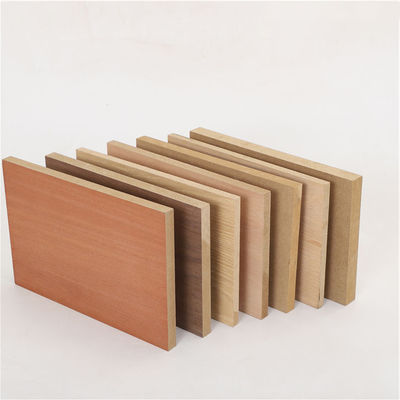 防水 白木 粒色 メラミン 層状 MDF 板 家具用
