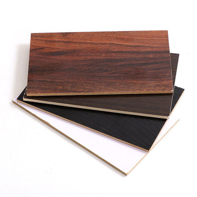 プロフェッショナル メラミンの紙 面 白木 粒色 Mdf 粒板 または複合板